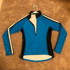 Shebeast Quality Bike Jacket wind resistant, back pockets, reflector stripes.